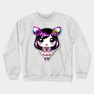 Lavendaire Princess: Plum Blossom Dream Crewneck Sweatshirt